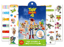 Загрузить изображение в средство просмотра галереи, Disney Toy Story Woody Buzz Child Temporary Tattoo Body Art Flash Tattoo Stickers elsa anna Waterproof  Styling Sticker gift box
